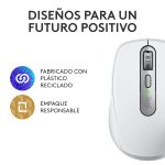Combo Mouse + Teclado Logitech MX Anywhere 3s- Pale Grey LAT / MX Keys Mini- Pale Grey LAT - Imagen 8