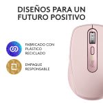 Combo Mouse + Teclado Logitech MX Anywhere 3s- RoseLAT / MX Keys Mini- Rose LAT - Imagen 6