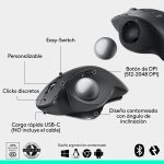 Mouse Trackball inalámbrico avanzado MX Ergo S - Imagen 6