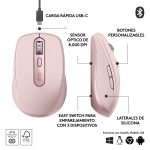 Combo Mouse + Teclado Logitech MX Anywhere 3s- RoseLAT / MX Keys Mini- Rose LAT - Imagen 7