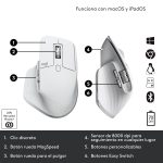 MOUSE INALÁMBRICO LOGITECH MX MASTER 3S - BLANCO - Imagen 9