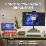Combo Mouse + Teclado Logitech MX Anywhere 3s- Pale Grey LAT / MX Keys Mini- Pale Grey LAT - Imagen 9