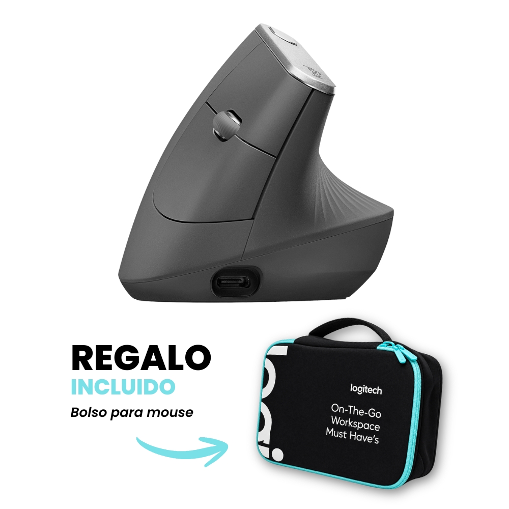 MX Vertical Mouse Ergo Logitech MX VERTICAL - Imagen 1