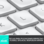 Combo Mouse + Teclado Logitech MX Anywhere 3s- Pale Grey LAT / MX Keys Mini- Pale Grey LAT - Imagen 2