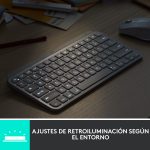 Combo Mouse + Teclado + Webcam MX Anywhere 3s- Graphite / MX Keys Mini- Graphite LAT / MX Brio - Negro - Imagen 4