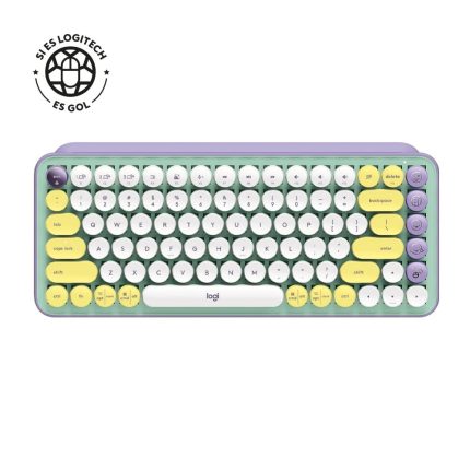 Teclado Mecánico Inalámbrico Logitech POP Keys - Daydream