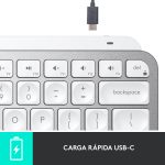 Combo Mouse + Teclado Logitech MX Anywhere 3s- Pale Grey LAT / MX Keys Mini- Pale Grey LAT - Imagen 6
