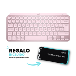 Teclado Inalámbrico Logitech MX Keys Mini - Rosa
