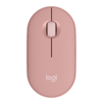 Mouse Inalámbrico Logitech M350s Pebble 2 - Rosado