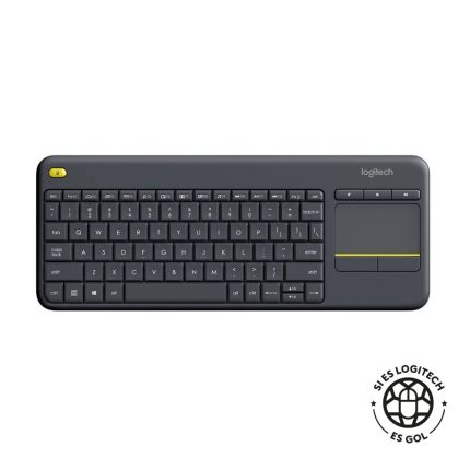 Teclado Logitech K400 Plus Wireless Touch Sp Black