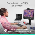 Logitech Mouse MX Master 4 Wireless Recargable 8K Negro - Imagen 8