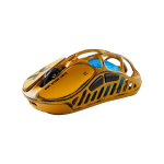 Mouse GravaStar MERCURY XPRO Inalámbrico 8K Dongle BATTLE WORN YELLOW 