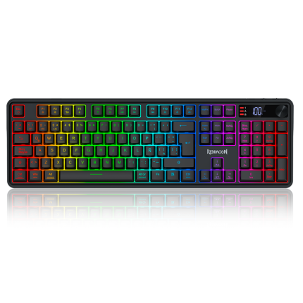 TECLADO REDRAGON VOLCANO K526 PRO INALAMBRICO ESPAÑOL NEGRO