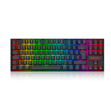 TECLADO KUMARA K552 HE CABLEADO ESPAÑOL NEGRO - MAGNETIC SWITCH