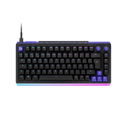 TECLADO LOGITECH GAMER G512 X 75 RGB BLACK