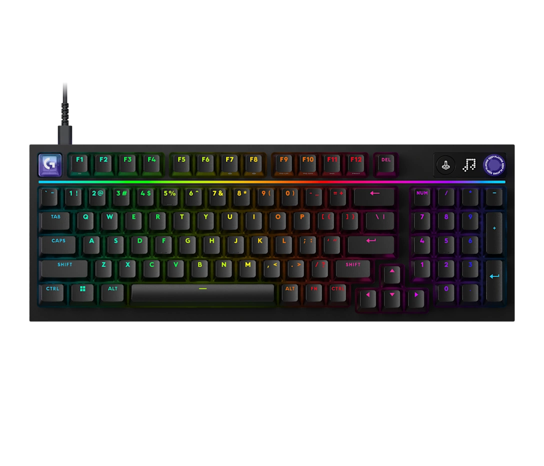 g316x-keyboard-black-gallery1-new TECLADO LOGITECH G316 X 98 8 KHZ / RGB LIGHTSYNC / BLACK - Imagen 1