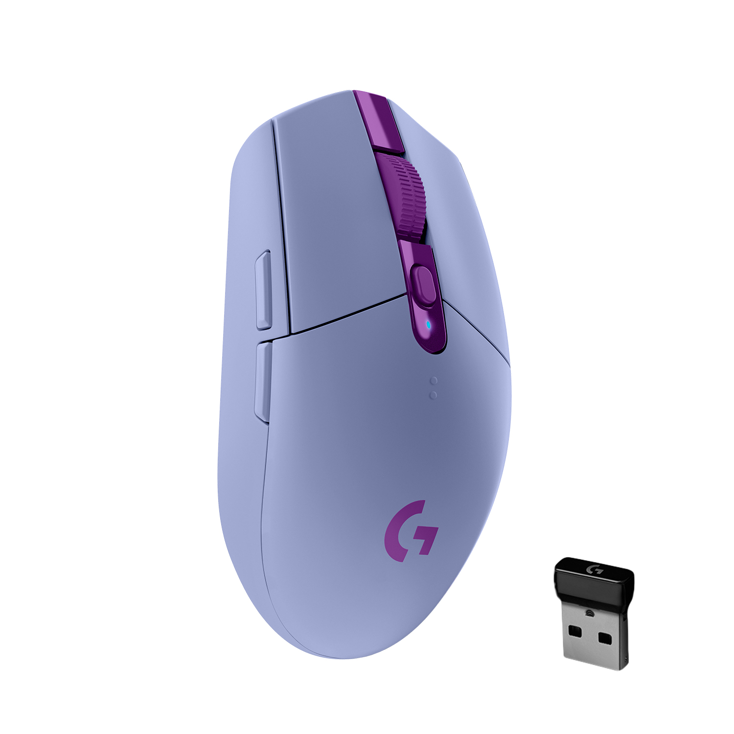 1 Mouse Gamer Logitech G305 Lila Inalambrico Lightspeed - Imagen 1