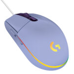 Mouse Gamer Logitech G203 LIGHTSYNC RGB Lila