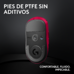 Mouse Gamer Logitech G PRO X SUPERLIGHT 2 Magenta Inalambrico LIGHTSPEED - Imagen 6