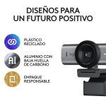 Combo Mouse + Teclado + Webcam MX Anywhere 3s- Graphite / MX Keys Mini- Graphite LAT / MX Brio - Negro - Imagen 12