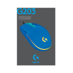 Mouse Gamer Logitech G203 LIGHTSYNC RGB Blue - Imagen 10