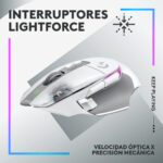 Mouse Gamer Inalámbrico Logitech G502 X Plus – White - Imagen 2