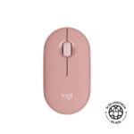 Mouse Inalámbrico Logitech M350s Pebble 2 - Rosado