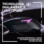 Mouse Gamer Inalámbrico Logitech G502 X Plus - Black - Imagen 3