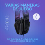 Auriculares Gamer Logitech G335 Black - Imagen 4