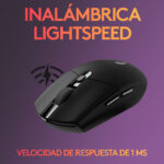Mouse Gamer Logitech G305 Lightspeed Black - Imagen 5