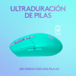 Mouse Gamer Logitech G305 Lightspeed – Verde - Imagen 5