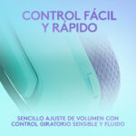 Auriculares Gamer Logitech G335 Mint - Imagen 3