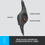 Auricular Logitech H390 Black - Imagen 7