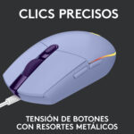 Mouse Gamer Logitech G203 LIGHTSYNC RGB Lila - Imagen 5