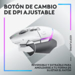 Mouse Gamer Inalámbrico Logitech G502 X Plus – White - Imagen 6