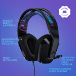 Auriculares Gamer Logitech G335 Black - Imagen 7
