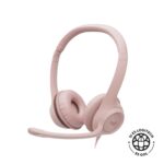 Audífonos USB Con Micrófono Logitech H390 - Rosa