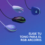 Mouse Gamer Logitech G203 LIGHTSYNC RGB Lila - Imagen 7