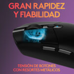 Mouse Gamer Logitech G305 Lightspeed Black - Imagen 8