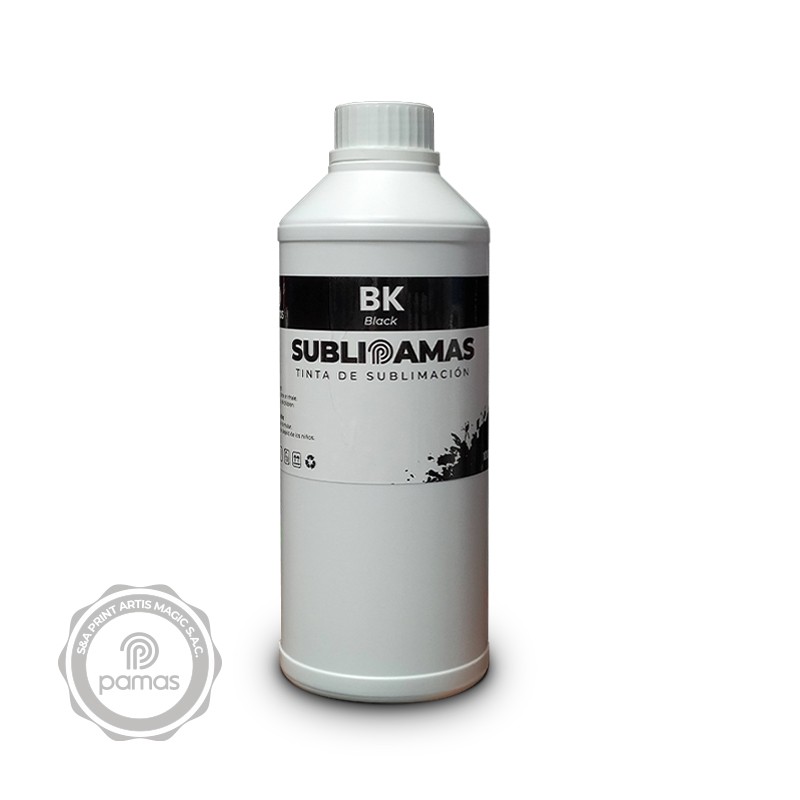 797-TINTA-DE-SUBLIMACION-PAMAS-1LITRO-BLACK.jpg Tinta De Sublimación PAMAS 1 Litro – Black - Imagen 1