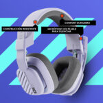 Auricular Gamer Astro A10 Gen 2 Lila con Cable XBOX - Imagen 7