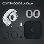Auricular Gamer Logitech G PRO X 2 White Inalambrico / BT /Lightspeed - Imagen 3