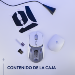 Mouse Gamer Logitech G309 White Lightspeed 25K - Imagen 5