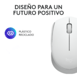 Mouse Logitech Inalambrico M170 White - Imagen 2