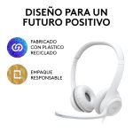 Auricular Logitech H390 White - Imagen 7