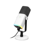Microfono Fifine Ampligame Am8 Rgb White Usb Xlr Dinamico - White