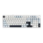 TECLADO AULA F99 PRO INALAMBRICO MECANICO SW-STAR VECTOR RGB BLANCO-CELES-NEGRO