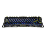 Teclado Mecánico Inalámbrico GravaStar Mercury K1 Lite Transparent Black