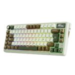 Teclado Gamer Royal Kludge RK-L75 Palm Green-Creamy - Imagen 3