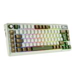 Teclado Gamer Royal Kludge RK-L75 Palm Green-Creamy - Imagen 4